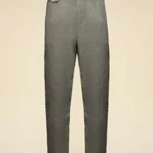 Aeronautica Militare Komfort-Fit-Hose aus Leinen 15 261PA1712UCT04293 aeronauticamilitare 261pa1712uct04293 07304 comfort fit linen trousers 1