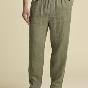 Aeronautica Militare Komfort-Fit-Hose aus Leinen 9 261PA1712UCT04293 aeronauticamilitare 261pa1712uct04293 07304 comfort fit linen trousers 2