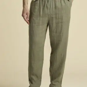 Aeronautica Militare Komfort-Fit-Hose aus Leinen 9 261PA1712UCT04293 aeronauticamilitare 261pa1712uct04293 07304 comfort fit linen trousers 2