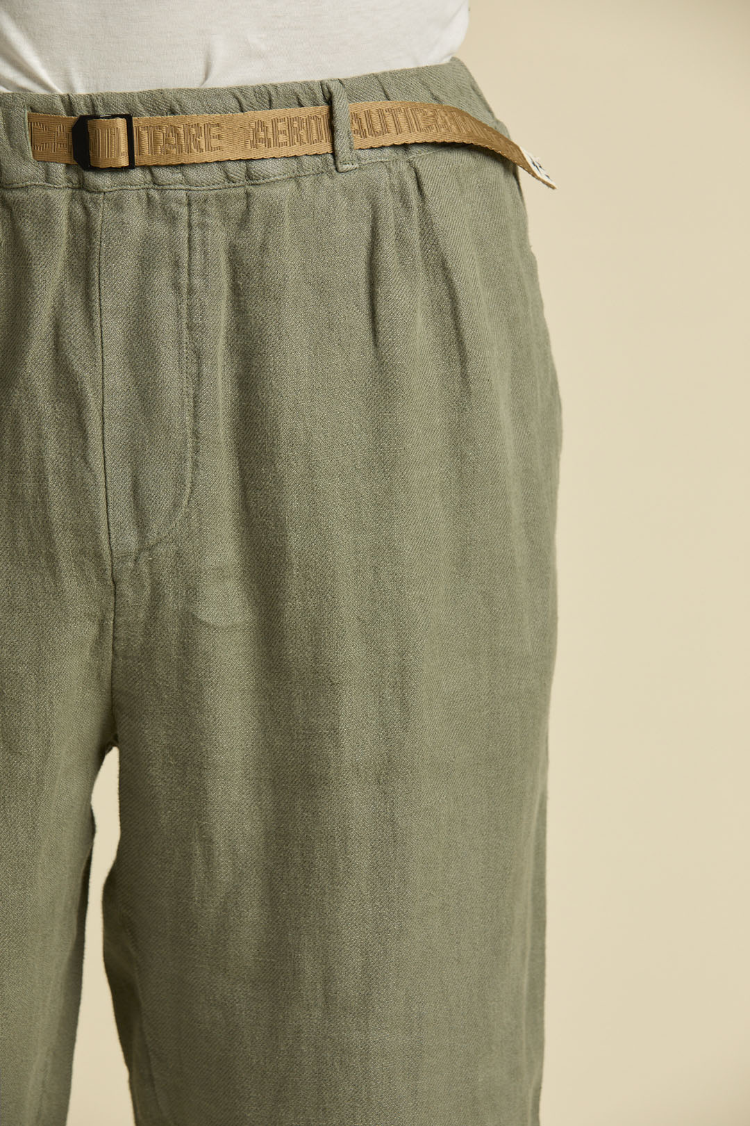 Aeronautica Militare Komfort-Fit-Hose aus Leinen 4 Aeronautica Militare Komfort-Fit-Hose aus Leinen – Bild 4