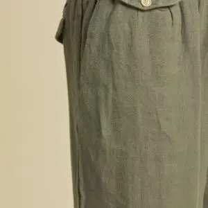 Aeronautica Militare Komfort-Fit-Hose aus Leinen 12 261PA1712UCT04293 aeronauticamilitare 261pa1712uct04293 07304 comfort fit linen trousers 6