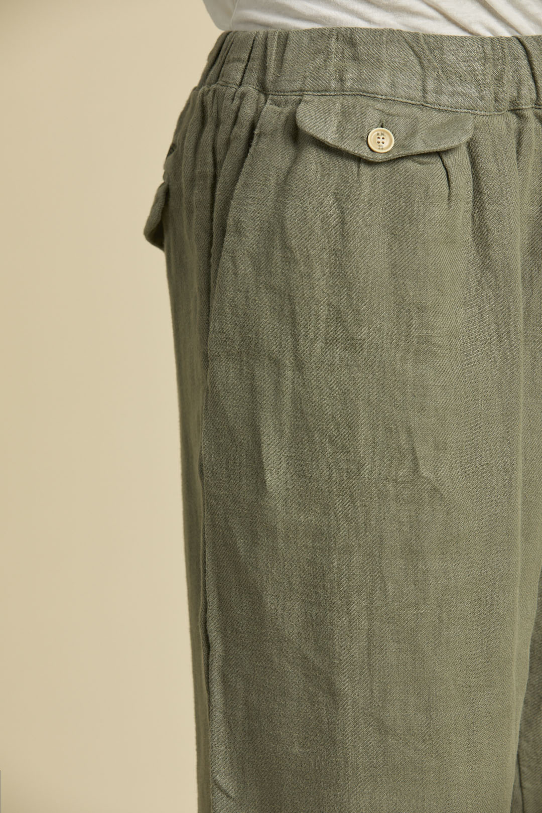 Aeronautica Militare Komfort-Fit-Hose aus Leinen 5 Aeronautica Militare Komfort-Fit-Hose aus Leinen – Bild 5