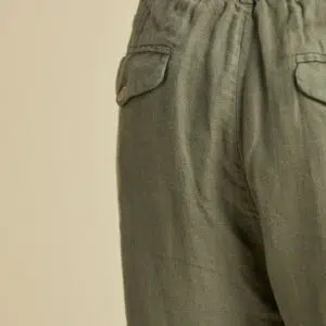 Aeronautica Militare Komfort-Fit-Hose aus Leinen 14 261PA1712UCT04293 aeronauticamilitare 261pa1712uct04293 07304 comfort fit linen trousers 8