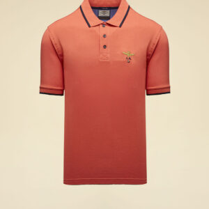 Aeronautica Militare Piqué-Polo aus Baumwolle mit Logo