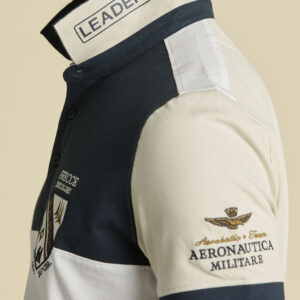 261PO1915UP00191 aeronauticamilitare 261po1915up00191 94723 polo shirt with frecce tricolori crest 6