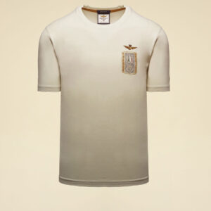 Aeronautica Militare T-Shirt mit Frecce-Tricolori-Logo 7 261TS2534UJ00641 aeronauticamilitare 261ts2534uj00641 73078 t shirt with frecce tricolori emblem 3