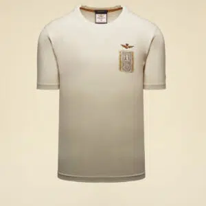 Aeronautica Militare T-Shirt mit Frecce-Tricolori-Logo 7 261TS2534UJ00641 aeronauticamilitare 261ts2534uj00641 73078 t shirt with frecce tricolori emblem 3