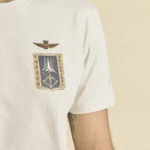 Aeronautica Militare T-Shirt mit Frecce-Tricolori-Logo 8 261TS2534UJ00641 aeronauticamilitare 261ts2534uj00641 73078 t shirt with frecce tricolori emblem 4