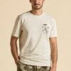 Aeronautica Militare T-Shirt aus Baumwolle "IX Gruppo Caccia" 10 261TS2523UJ00682 aeronauticamilitare 261ts2543uj00686 73078 cotton t shirt ix fighter group 1