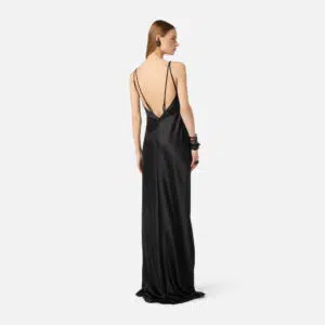 Elisabetta Franchi Red Carpet-Kleid aus Satin 8 ABR3362E2_110 ABR3362E2 110 6 D