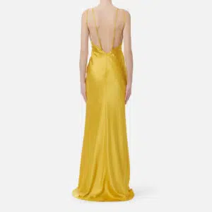 Elisabetta Franchi Red Carpet-Kleid aus Satin 5 ABR3362E2_EV4 ABR3362E2 EV4 4