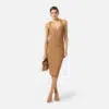 Elisabetta Franchi Schlauch-Strickkleid im 3D-Design 10 AB90861E2 AM24D62E2 AI6 3 D