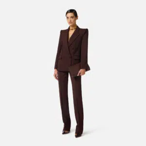 Elisabetta Franchi Jacke aus leichtem Crêpe