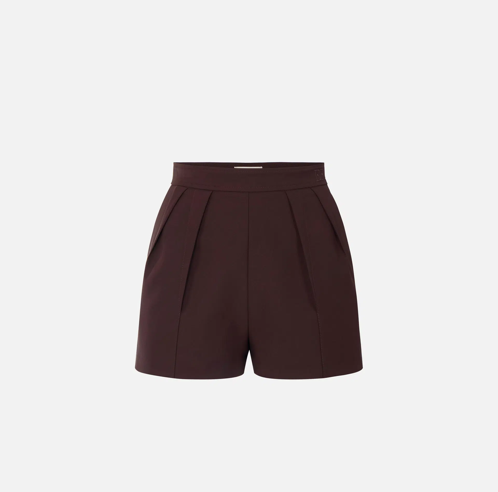 Elisabetta Franchi Shorts aus leichtem Crêpe mit Abnähern 5 Elisabetta Franchi Shorts aus leichtem Crêpe mit Abnähern – Bild 5
