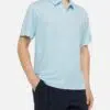 MC2 Saint Barth Fraser Leinen-Poloshirt 9 261PO1910UJ00720_08184 UID FRS000100099H MAN POLOSHIRT SKY PLAIN.COLOR 0 1