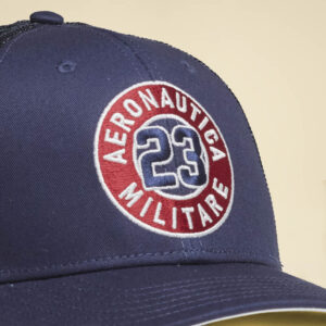 261HA1250UCT02261 aeronauticamilitare 261ha1250uct02261 08184 cotton cap with breathable mesh 3