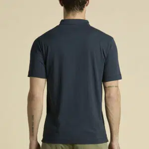 Aeronautica Militare Poloshirt aus Baumwolle und Leinen 5 261PO1910UJ00720_08184 aeronauticamilitare 261po1910uj00720 08184 cotton linen polo shirt with pocket 2