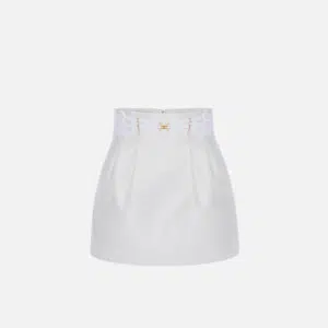 Elisabetta Franchi Minirock aus Duchesse mit elastischen Bändern 7 GO18962E2_360 GO18962E2 360 1