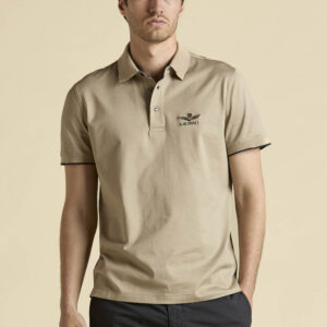 Aeronautica Militare Polo aus mercerisierter Baumwolle