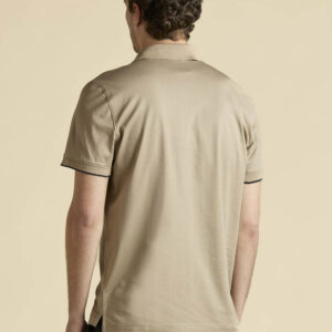 261PO1907UJ00682 aeronauticamilitare 261po1907uj00682 57618 mercerized cotton polo shirt 2