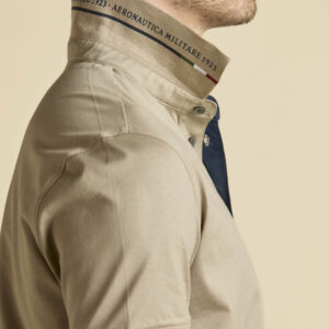 261PO1907UJ00682 aeronauticamilitare 261po1907uj00682 57618 mercerized cotton polo shirt 5