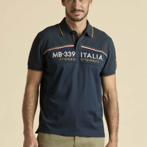 Aeronautica Militare MB-339-Frecce-Tricolori Polo aus Piqué