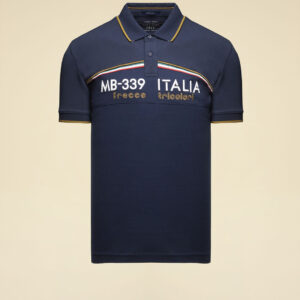 261PO1924UJP00002 aeronauticamilitare 261po1924ujp00002 08184 mb 339 frecce tricolori piqu polo shirt 3