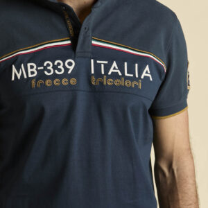 261PO1924UJP00002 aeronauticamilitare 261po1924ujp00002 08184 mb 339 frecce tricolori piqu polo shirt 4