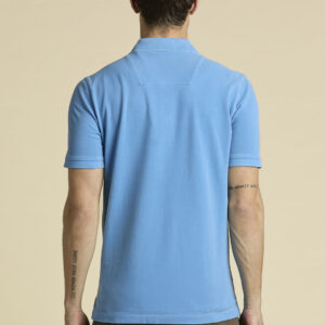 261PO1925UP00406_21324 aeronauticamilitare 261po1925up00406 21324 garment dyed cotton piqu polo shirt 2