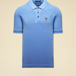 261PO1925UP00406_21324 aeronauticamilitare 261po1925up00406 21324 garment dyed cotton piqu polo shirt 3