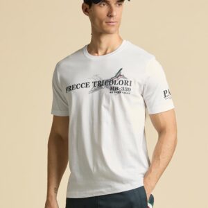 Aeronautica Militare T-Shirt mit MB-339-Print