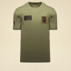261TS2544UJ00592 aeronauticamilitare 261ts2544uj00592 07304 t shirt with frecce tricolori patches 3