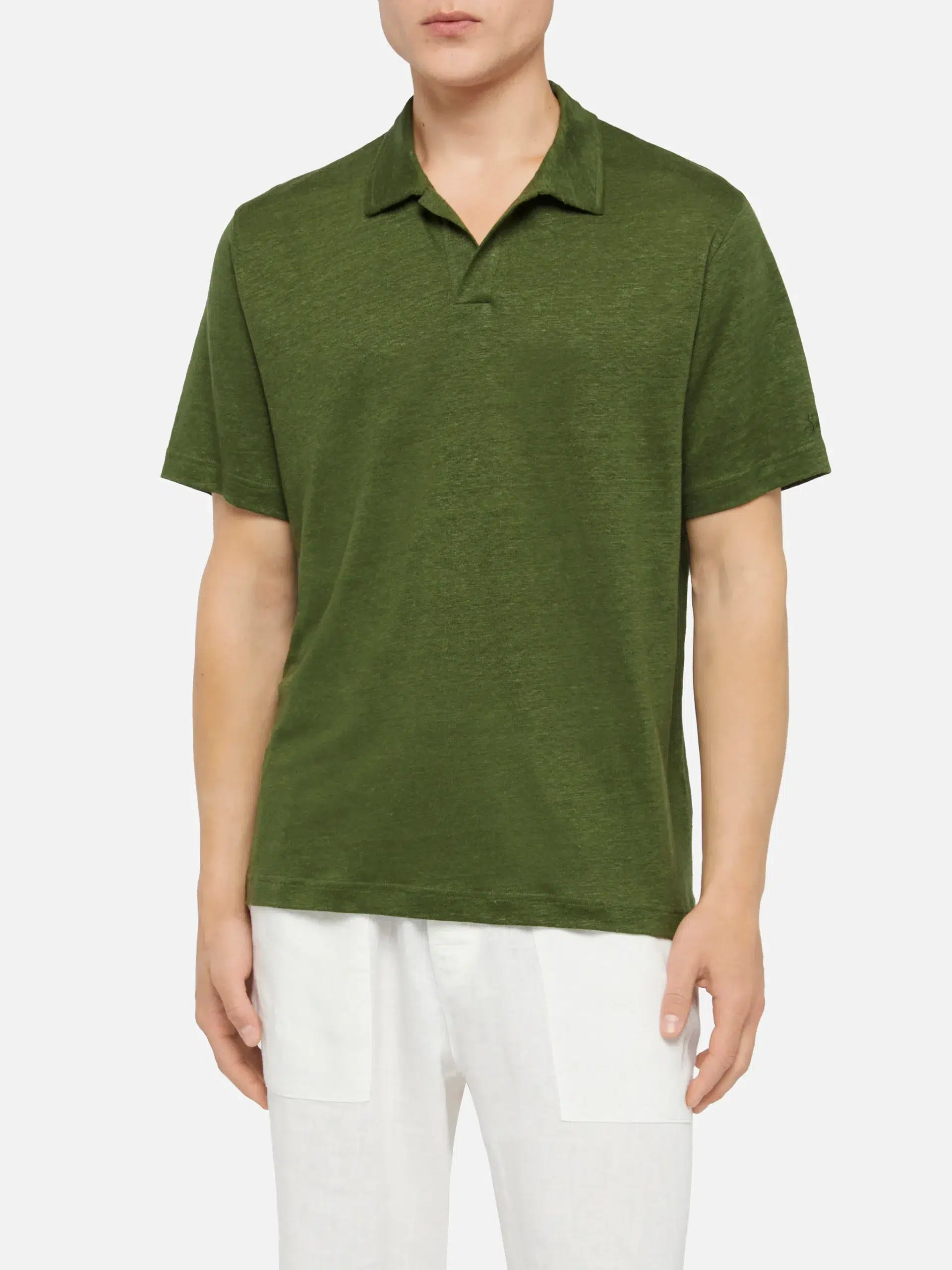 MC2 Saint Barth Fraser Leinen-Poloshirt 1 MC2 Saint Barth Fraser Leinen-Poloshirt