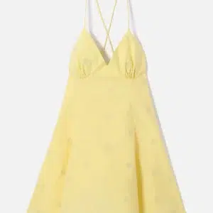 MC2 Saint Barth Marge kurzes Kleid aus gelber Baumwolle mit Blumenstickerei 7 MGE0002 / 08104L UID MGE000208104L WOMAN DRESS YELLOW MC2 MC2 1 954708af ddbc 4dc8 8616 4a19504667ea.jpg