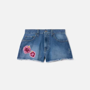 MC2 Saint Barth Musa Denimshorts mit gesteppten Blumen-Patches 7 MUS0001 / 02196L UID MUS000102196L WOMAN SHORTPANT BLUE MC2 MC2 20260410165328 1.jpg