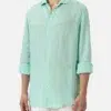 MC2 Saint Barth Pamplona Leinenhemd 8 PAMP001 / 01520F UID PAMP00100308H MAN SHIRT GREEN 20250304171944 01.jpg