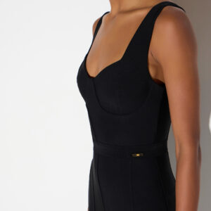 Elisabetta Franchi Kleid aus Scuba – Bild 3