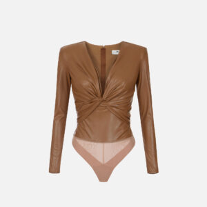 Elisabetta Franchi Body mit Knoten – Bild 5