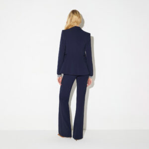 Elisabetta Franchi Jacke aus doppellagigem Stretch-Crêpe – Bild 4