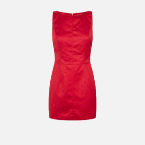 Elisabetta Franchi Minikleid aus Taffeta mit Schuppenmuster – Bild 5
