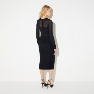 Elisabetta Franchi Strickkleid mit 3D-Effekt – Bild 4