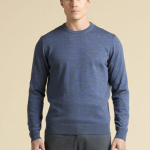 Aeronautica Militare Pullover aus Wolle mit gesticktem Adler