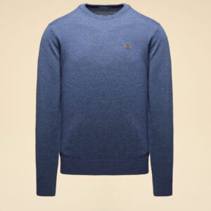 Aeronautica Militare Pullover aus Wolle mit gesticktem Adler – Bild 4