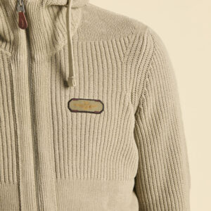 Aeronautica Militare Chenille-Strickjacke mit Kapuze – Bild 4
