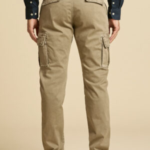 Aeronautica Militare Hose mit Taschen aus Stretch-Baumwolle – Bild 2