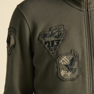 Aeronautica Militare Sweatshirt mit Reissverschluss – Bild 3
