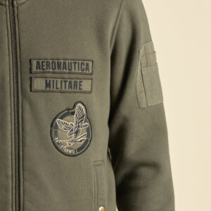 Aeronautica Militare Sweatshirt mit Reissverschluss – Bild 4