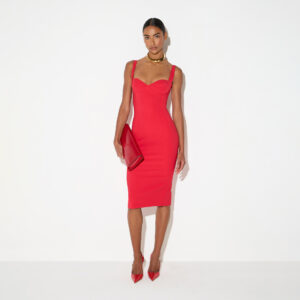 Elisabetta Franchi Kleid aus technischem Gewebe