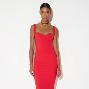 Elisabetta Franchi Kleid aus technischem Gewebe – Bild 2