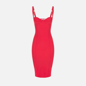 Elisabetta Franchi Kleid aus technischem Gewebe – Bild 5